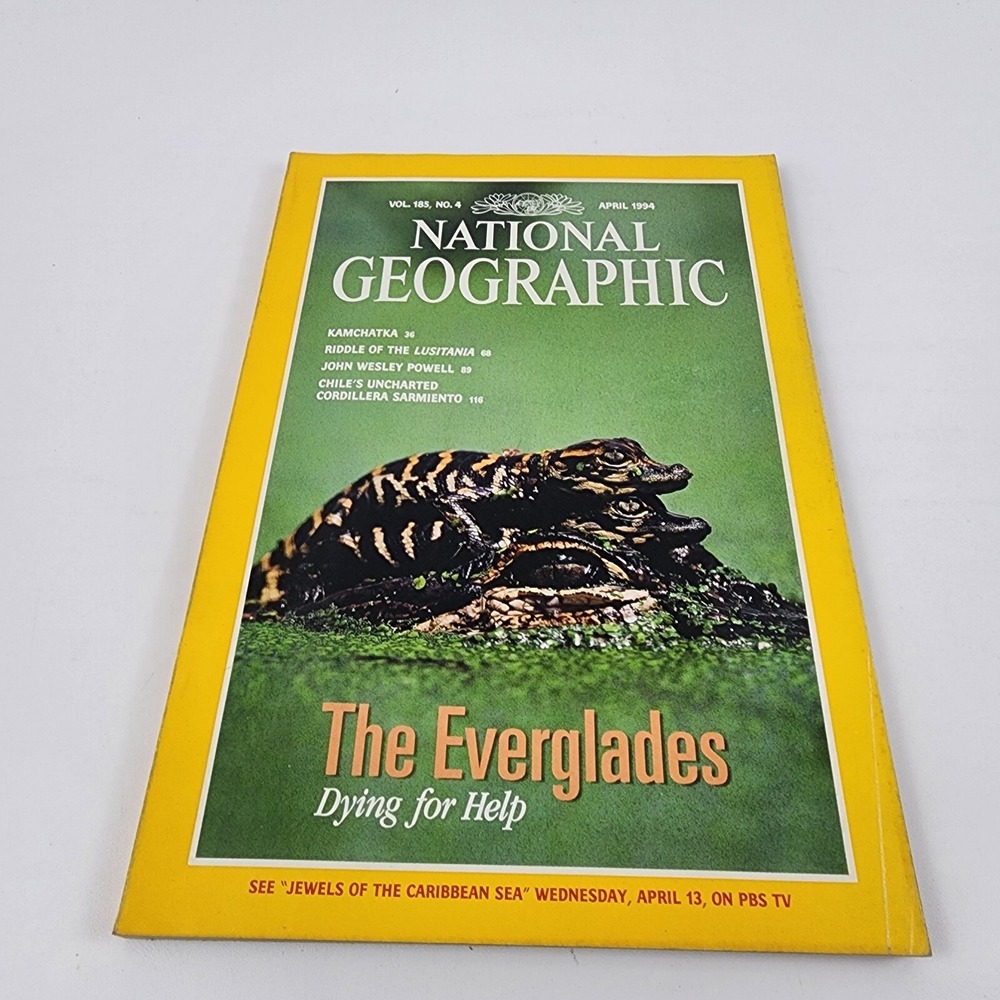 National Geographic Magazine April 1994 No Insert